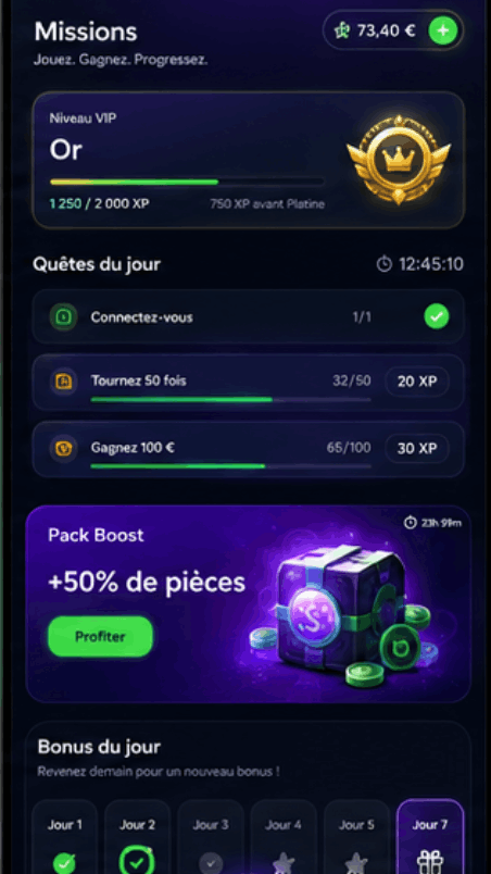Slott Casino Screenshot